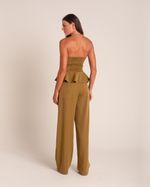 Blusa Peplum Sara Verde