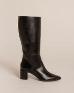Bota Cano Alto Chiara Preto