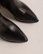 Bota Cano Alto Chiara Preto