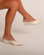 Mule Anabela Claire Off-White