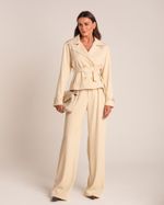Trench Coat Curto Cloe Areia