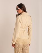 Trench Coat Curto Cloe Areia