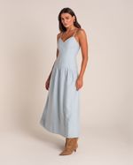 Bota Cano Alto Slouchy Nude