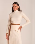 Blusa Tricô Soho Areia