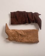 Bota Cano Alto Slouchy Nude