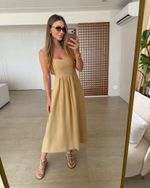 Sandália Papete Lavínia Areia