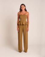 Conjunto Sara Alfaiataria  Verde (duas peças)