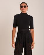 Blusa Tricô Nívea Preto