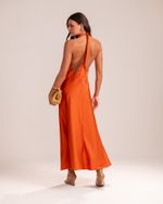 Vestido Midi Lilly Terracota