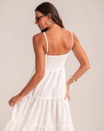 Vestido Longo Madison Off-White
