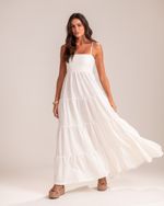 Vestido Longo Madison Off-White