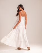 Vestido Longo Madison Off-White