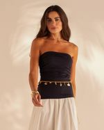 Kit Blusa Sem Alças Mônica (3 peças)
