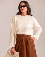 Blusa Tricô Nola Off-White