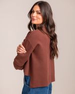 Blusa Tricô Nola Marrom