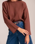 Blusa Tricô Nola Marrom