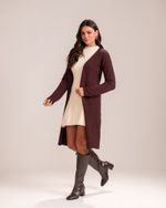 Cardigan Tricô Laila Burgundy