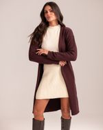 Cardigan Tricô Laila Burgundy