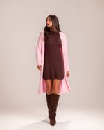Cardigan Tricô Laila Rosa