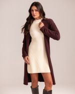 Cardigan Tricô Laila Burgundy