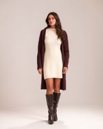 Cardigan Tricô Laila Burgundy