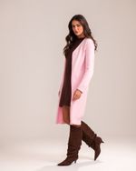 Cardigan Tricô Laila Rosa