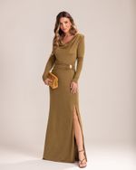 Vestido Longo Silvia Verde