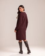Cardigan Tricô Laila Burgundy