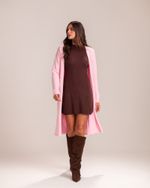 Cardigan Tricô Laila Rosa