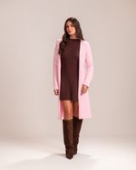 Cardigan Tricô Laila Rosa