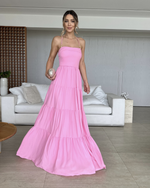 Vestido Longo Marion Rosa