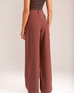 Calça Pantalona Betina Marrom