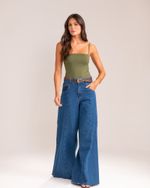 Calça Pantalona Jeans Cleo