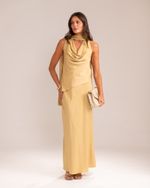 Saia Midi Felipa Cream