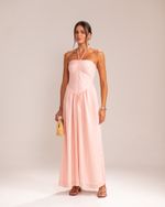Vestido Midi Isa Rosa