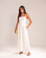 Vestido Midi Isa Off-White