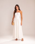 Vestido Midi Isa Off-White