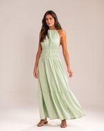 Vestido Midi Caterina Verde