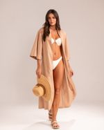 Kaftan Alongado Amalfi Bege