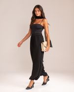 Scarpin Anabela Diana Preto