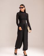 Blusa Renda Erika Preto
