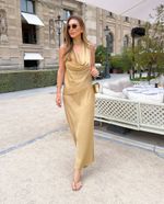 Saia Midi Felipa Cream