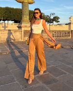 Calça Amarração Silvie Camelo