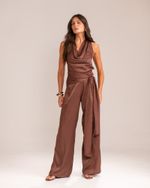 Conjunto Silvie Marrom (2 peças)