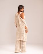 Conjunto Tricô Capri Cru (2 peças)