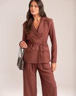 Conjunto Betina Marrom (2 peças)