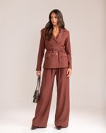 Conjunto Betina Marrom (2 peças)