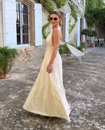 Vestido Midi Caterina Areia