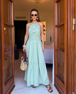 Vestido Midi Caterina Verde