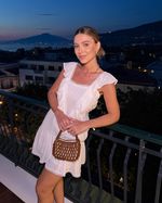 Vestido Curto Renda Alana Off-White